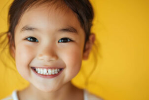 すきっ歯の子ども