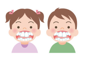 出っ歯の子ども