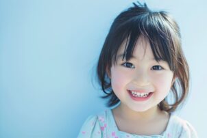 小児矯正で受け口を矯正して綺麗な歯になった子ども