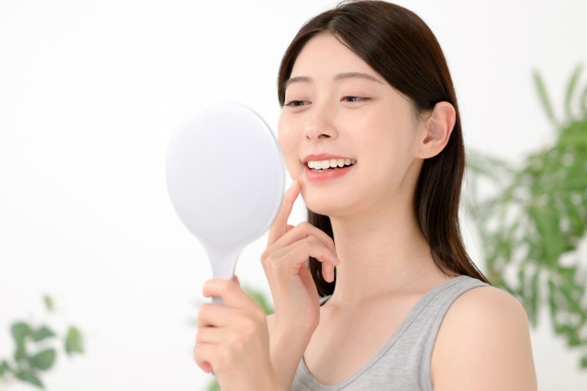 審美歯科治療で綺麗になった歯
